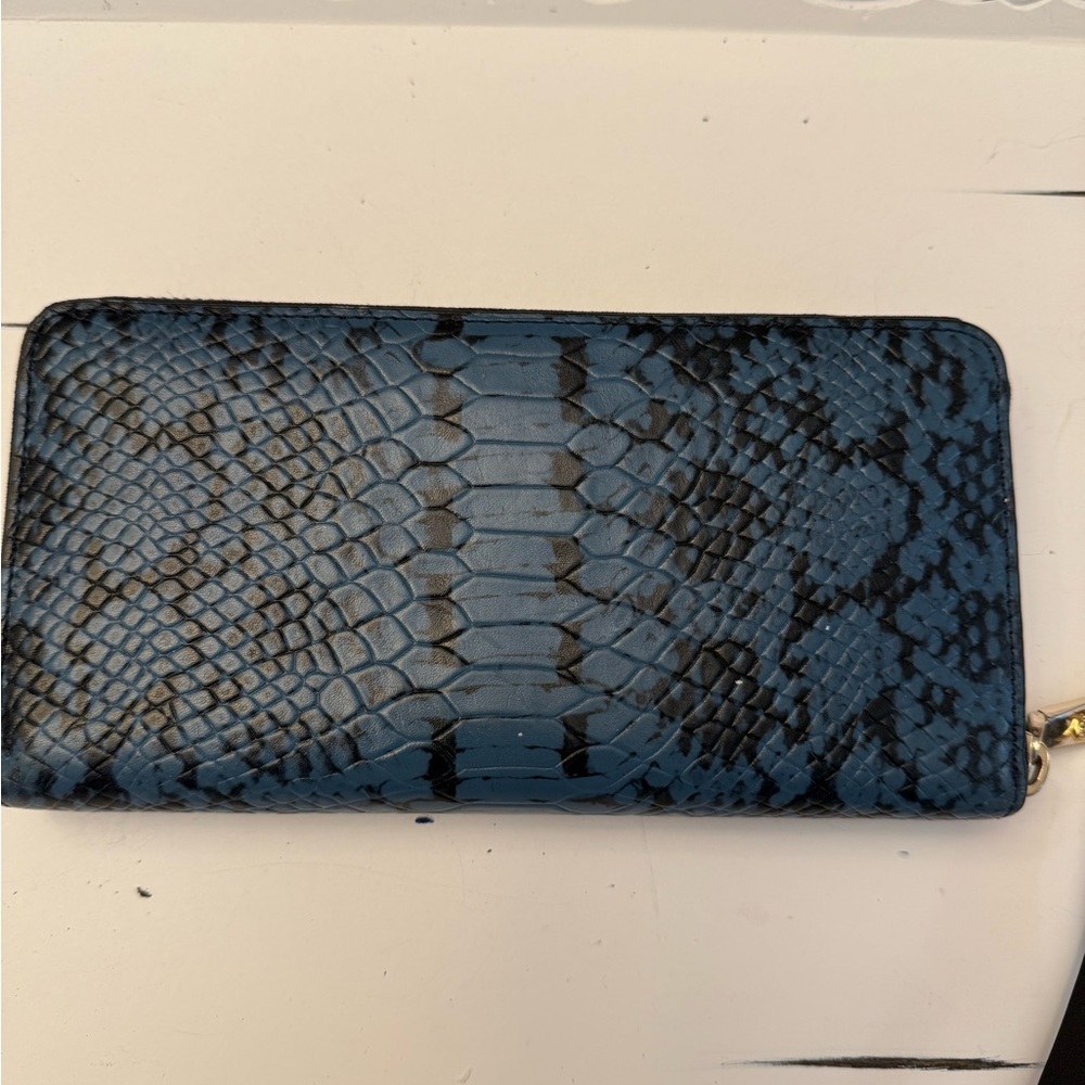 Coach Leather Madison Python Long Zip Around Wall… - image 5